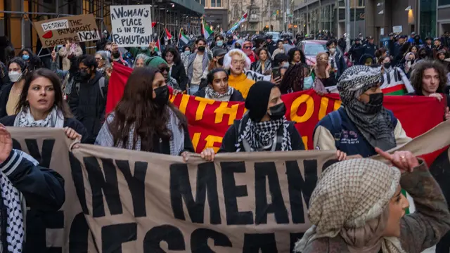 Aktivis Perempuan Pro-Palestina Desak Penghentian Perang di Gaza