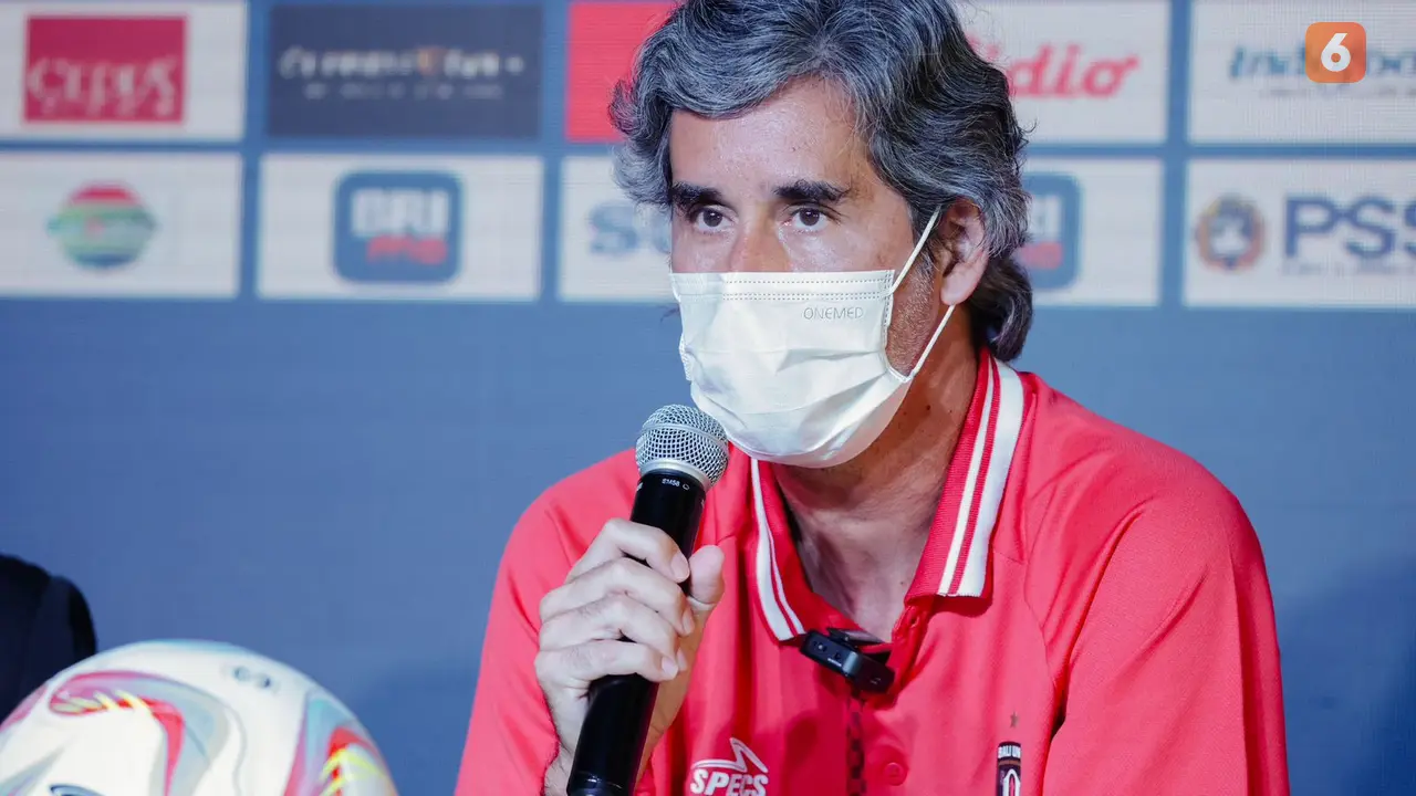 Pelatih Bali United FC Stefano Cuggura Jelang Hadapi Persita Tangerang