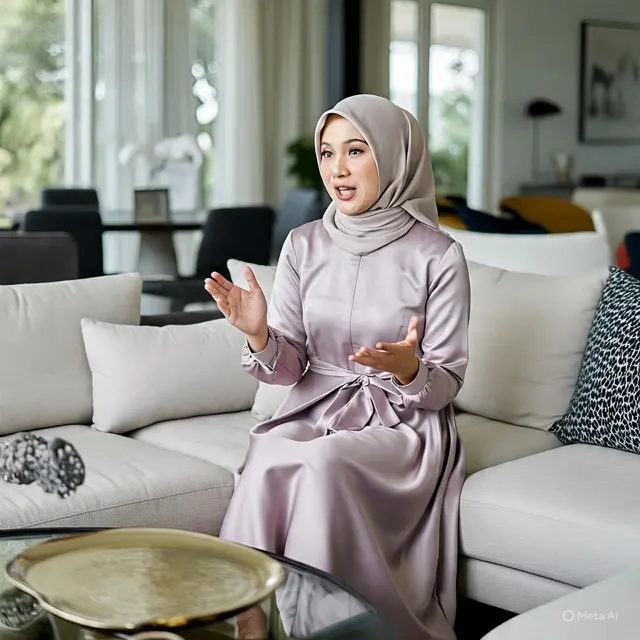 Model Baju Bridesmaid Hijab Terbaru