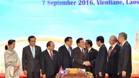 Jokowi di pertemuan Konferensi Tingkat Tinggi (KTT) ASEAN-RRT ke-19 di Vientiane, Laos. (Dokumentasi Istana)