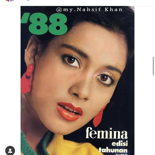 6 Potret Lawas Lydia Kandou saat Jadi Model Majalah, Cantiknya Disebut Alami