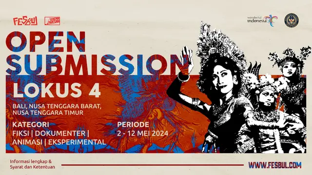 Fesbul  membuka seleksi film Fesbul Lokus 4 untuk para pembuat film dari  Bali, NTB dan  NTT. (Istimewa)