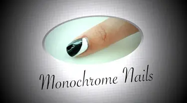 Beauty Fix: Tutorial Monochrome Nails