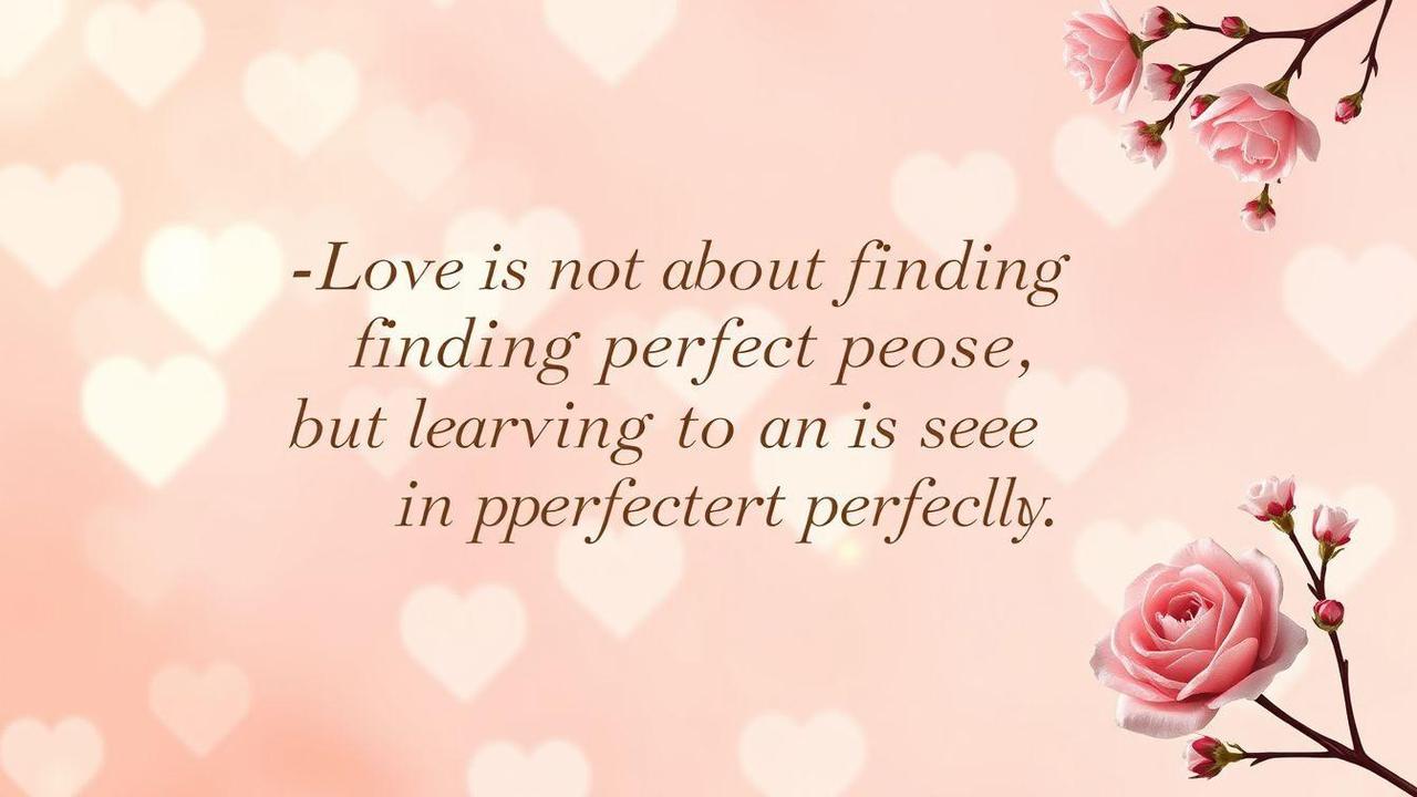 Beautiful Quote About Love