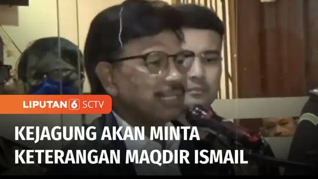 VIDEO: Kejagung akan Minta Keterangan Maqdir Ismail Soal Uang Korupsi Proyek BTS Rp 27 Miliar