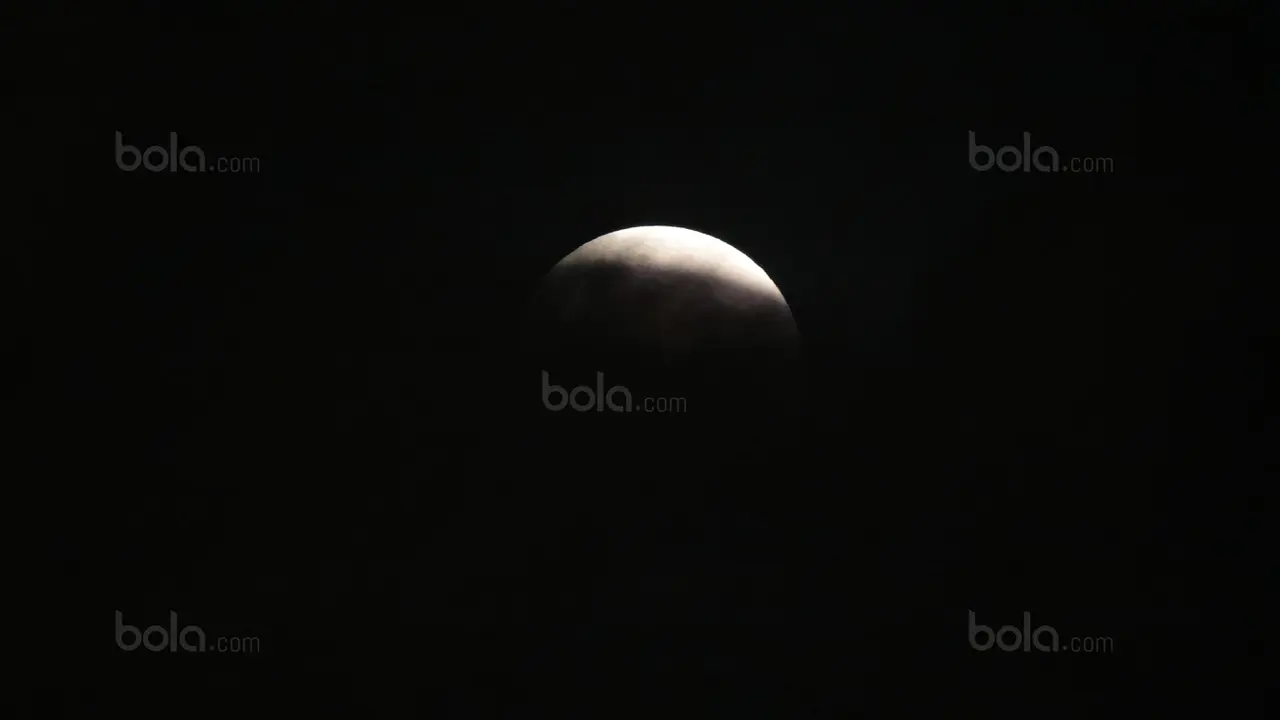 Blue Blood Moon, Super Moon, Gerhana Bulan, Bola.com