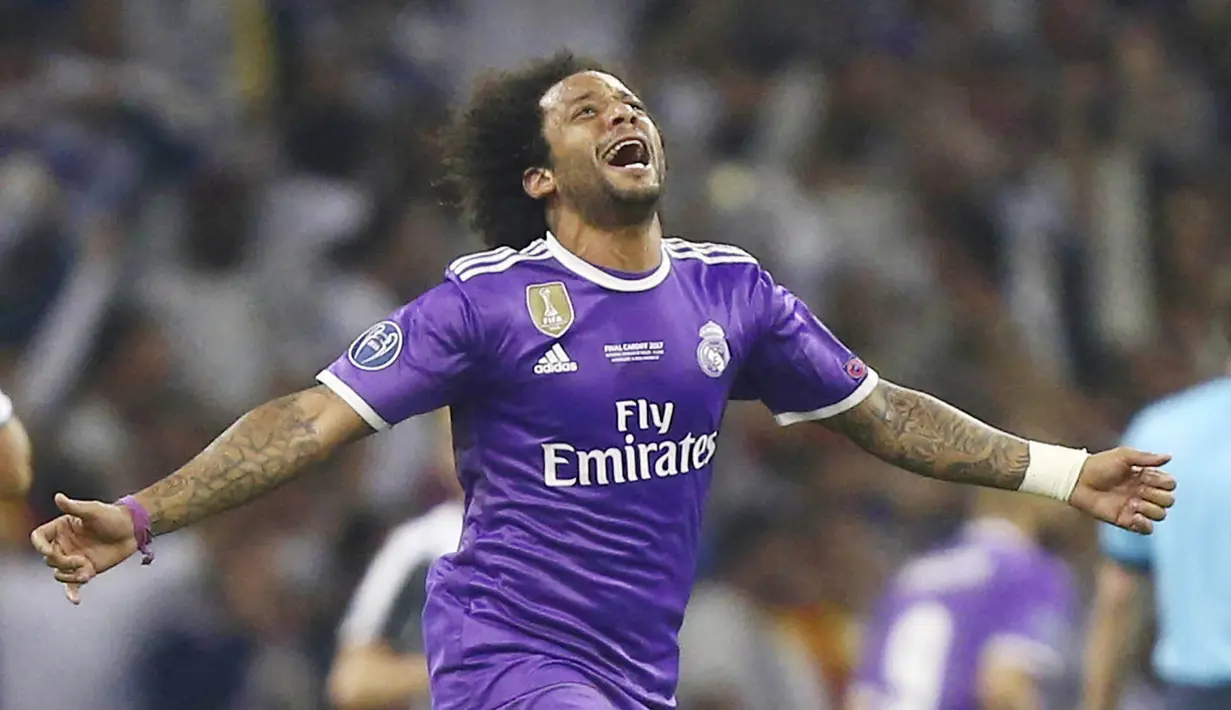 4. Marcelo (Brasil) - Real Madrid. (AP/Dave Thompson)