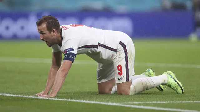 Penyerang Timnas Inggris, Harry Kane.