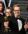 Kemenangan Gary Oldman diprotes karena sang mantan istri menganggap Oscar memenangkan seorang pelaku KDRT. (Anthony Harvey/REX/Shutterstock/IndieWire)