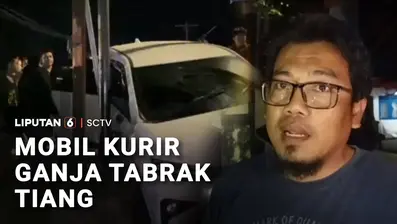 Mobil kurir ganja mengalami kecelakaan saat kejar-kejaran dengan petugas gabungan BNNK dan Polres Mandailing Natal di Kota Panyabungan. Pelaku sempat kabur ke permukiman, sebelumnya akhirnya ditangkap bersama 20 bal ganja kering siap edar.