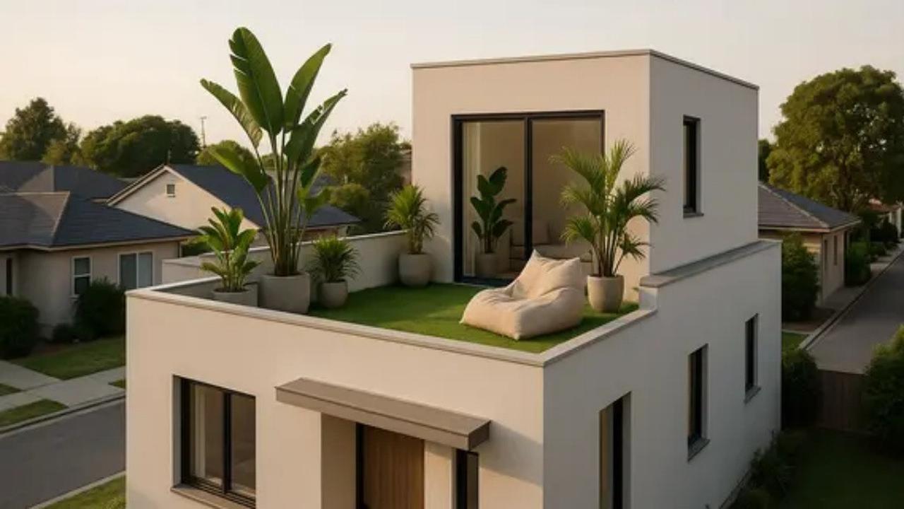 9 Model Rumah Kecil dengan Rooftop ala Pinterest, Desain Kekinian yang Indah