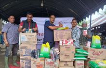 LKBN ANTARA Serahkan Bantuan Pengungsi Pidie Jaya, Ringankan Beban Korban Bencana Aceh