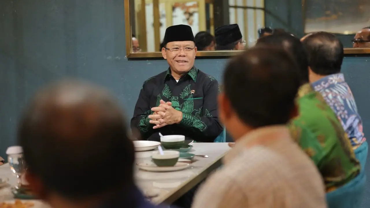 Plt Ketum PPP Muhamad Mardiono bertemu tokoh agama di Manggarai Barat, NTT
