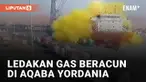 Insiden ledakan gas beracun terjadi di Pelabuhan Aqaba, Yordania viral di media sosial