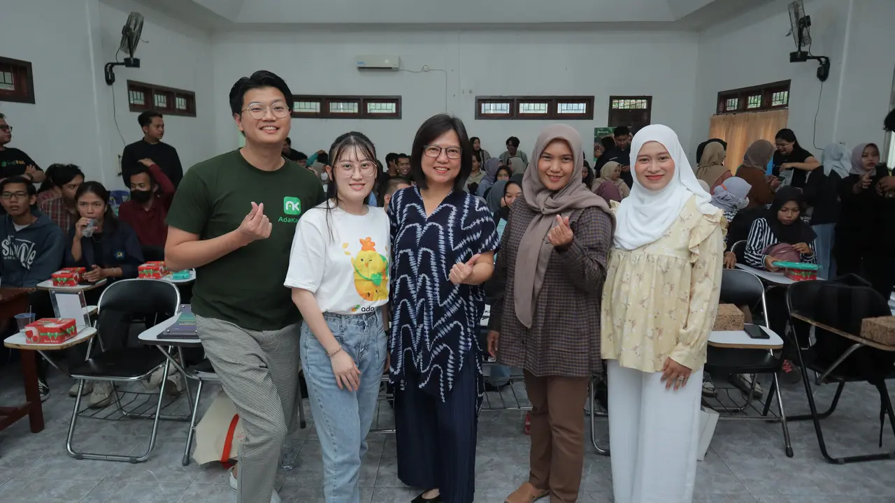 Adapundi menggelar seminar bertajuk ‘Kiat Paham Penggunaan Inovasi Teknologi Keuangan Masa Kini’. Dok: Adapundi