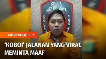 David Yulianto sang koboi jalanan yang aksinya viral di media sosial, meminta maaf kepada masyarakat dan institusi Polri. Mengaku menyesal atas aksi arogannya, David berjanji akan mengikuti seluruh proses hukum yang berlaku.