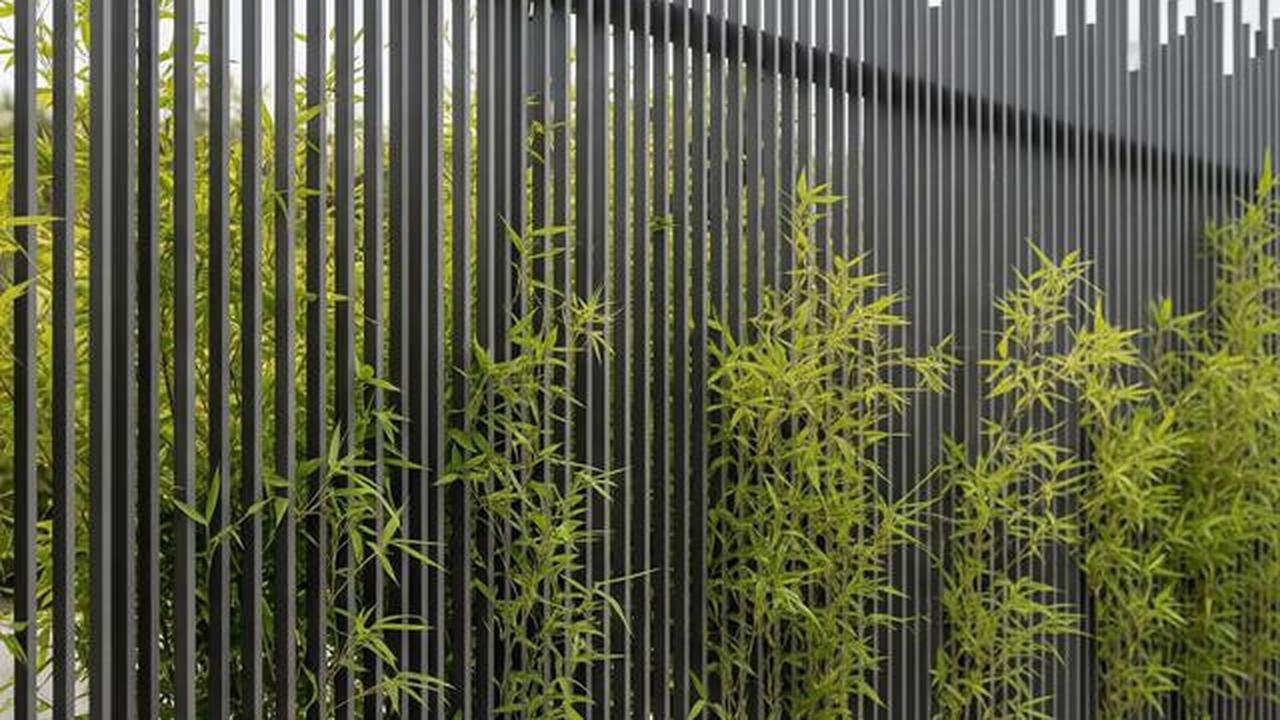 7 Inspirasi Pagar Besi Minimalis 2025, Paduan Estetik Vertical Garden untuk Hunian Modern