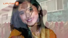 Meski belum menikah, selebriti ini berani untuk berpose dengan perut buncit.  