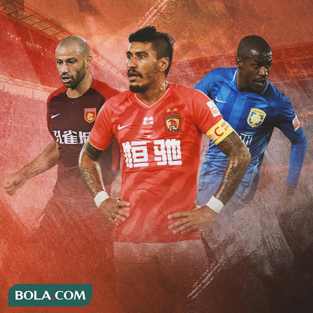 Ilustrasi - Javier Mascherano, Paulinho, Ramires