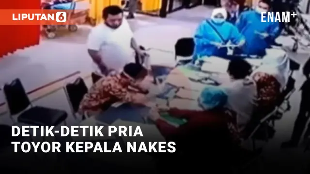 Duh, Kepala Nakes Ditoyor Pria Diduga Keluarga Pasien