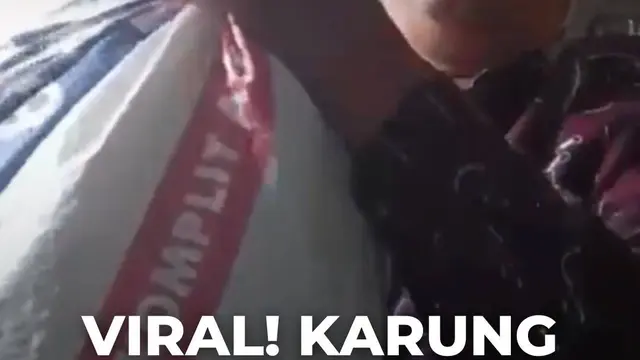 Viral! Karung Uang Korupsi Rp2,6 M