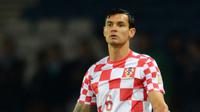 Bek tim nasional Kroasia, Dejan Lovren. (UEFA). 