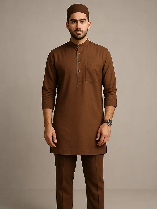 7 Padu Padan Baju Kurta Pria untuk Acara Maulid Nabi 2025, Simpel tapi Tetap Stylish