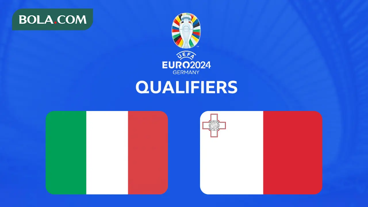 Kualifikasi Euro 2024 - Italia Vs Malta