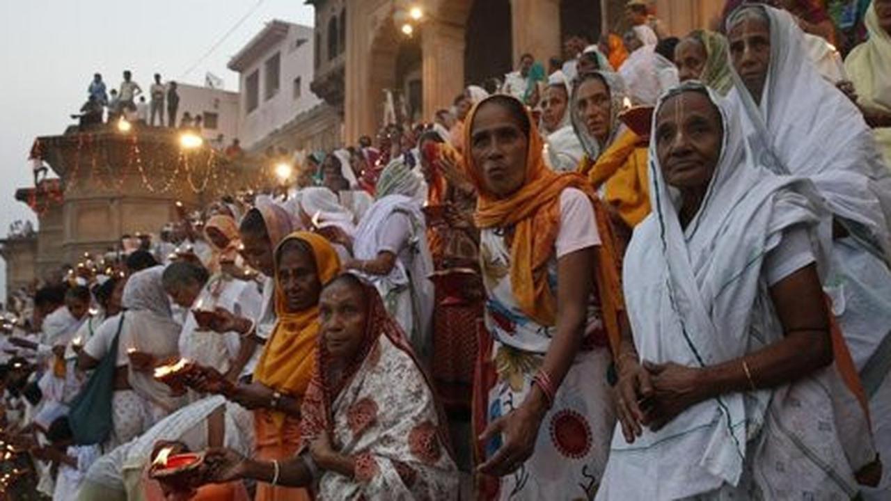 Vrindavan, tempat bernaung ribuan janda terlantar di India