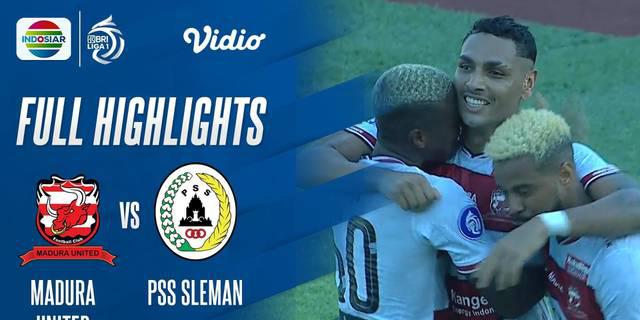 VIDEO: Gol Tunggal Jaime Xavier Pastikan Kemenangan Madura United atas PSS Sleman di Pekan Keempat BRI Liga 1