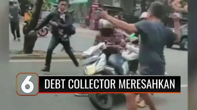 VIDEO: Diteriaki Maling Saat Nekat Bawa Kabur Motor Ojol, Debt Collector Nyaris Diamuk Warga