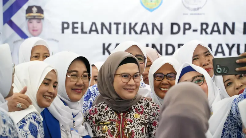 Bupati incumbent yang akan maju lagi di Pilbup Indramayu, Nina Agustina (Istimewa)