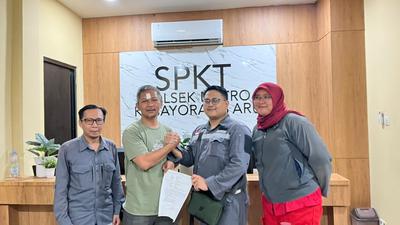Bentrok Satpol PP dan Buruh di Bulungan Berakhir Salam Komando