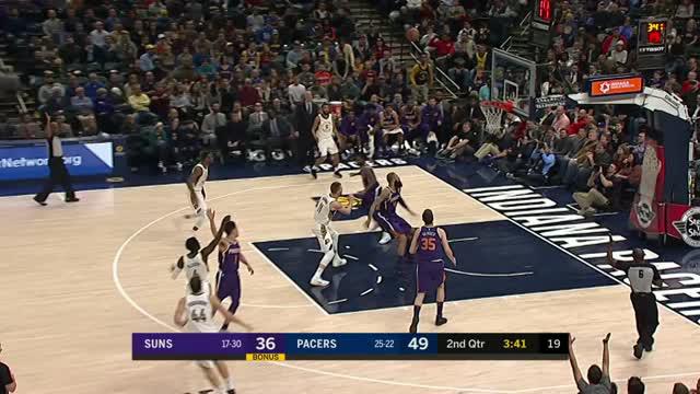 Berita video game recap NBA 2017-2018 antara Indiana Pacers melawan Phoenix Suns dengan skor 116-101.