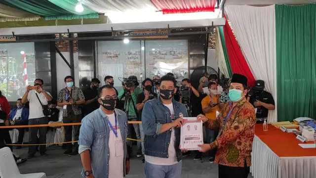 Daftar Pilwalkot ke KPU Medan