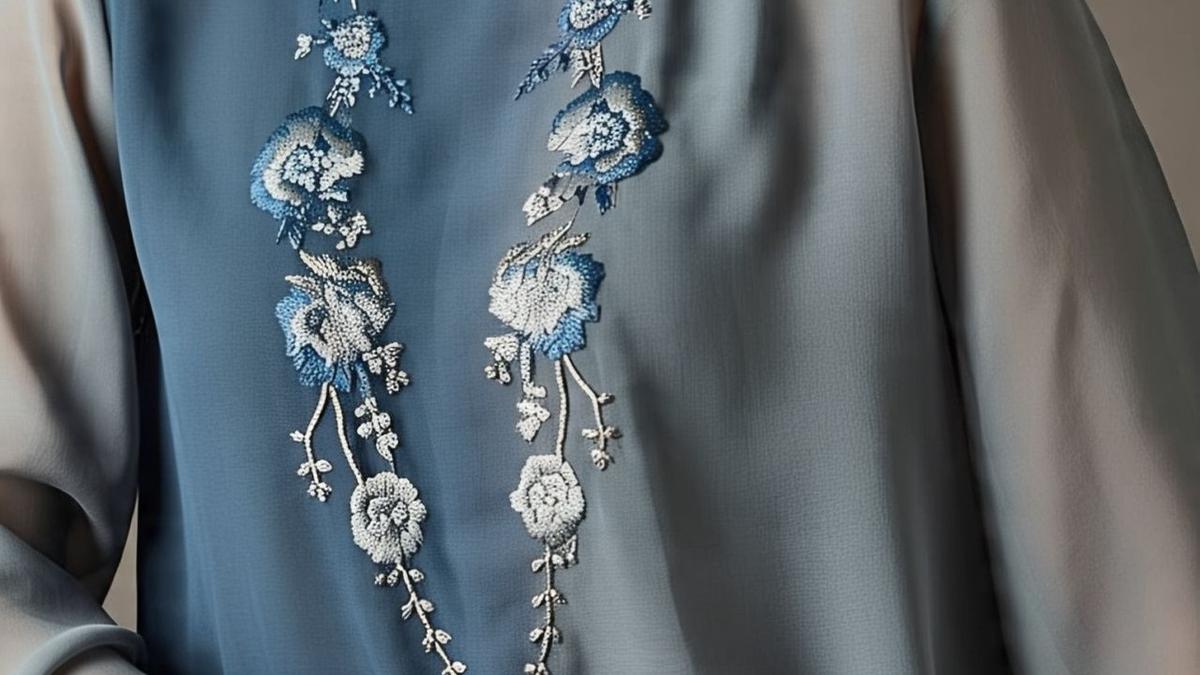 12 Model Payet Baju Polos yang Memikat untuk Tampil Beda di Acara Spesial