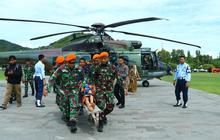 VIDEO: Momen Dramatis Helikopter TNI AU Tembus Daerah Terisolir Evakuasi Lansia & Anak