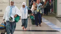 Jemaah haji di Bandara Prince Mohammed bin Abdulaziz, Madinah. Dok Daker Bandara