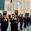 Presiden Prabowo Subianto melantik Marsekal Madya TNI Yusuf Jauhari dan Letjen TNI Richard Taruli Horja Tampubolon sebagai Wakil Menteri Pertahanan (Wamenhan) di Istana Kepresidenan Jakarta. (Liputan6/Lizsa Egeham)