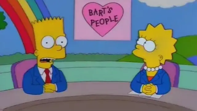 Bart dan Lisa The Simpsons. (tvtropes.org)