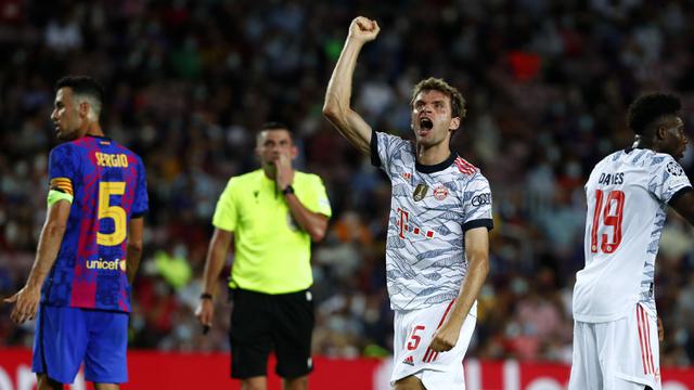 Foto: Bermain di Kandang Sendiri, Barcelona Dihabisi Bayern Munchen pada Matchday 1 Liga Champions 2021 / 2022