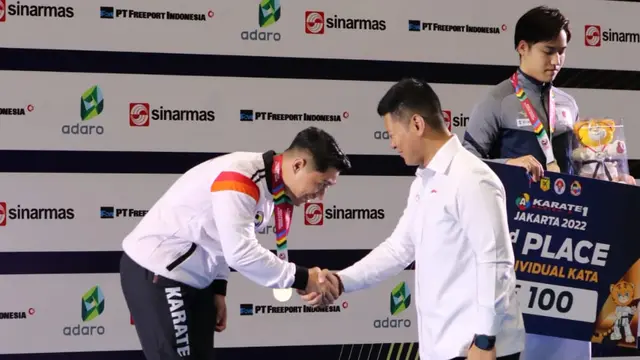 Raja Sapta Oktohari - Kejuaraan Karate Internasional WKF Series A 2022