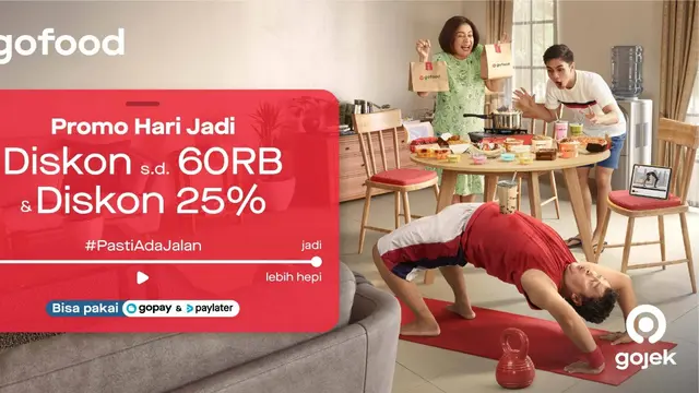Promo Hari Jadi GoFood dari Gojek
