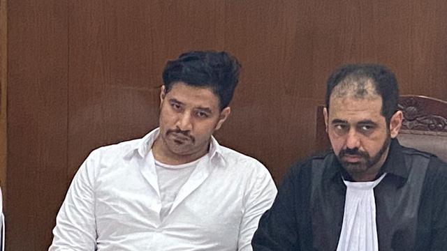 Ammar Zoni di persidangan perdana kasus narkoba (ist - Munady Widjaja)