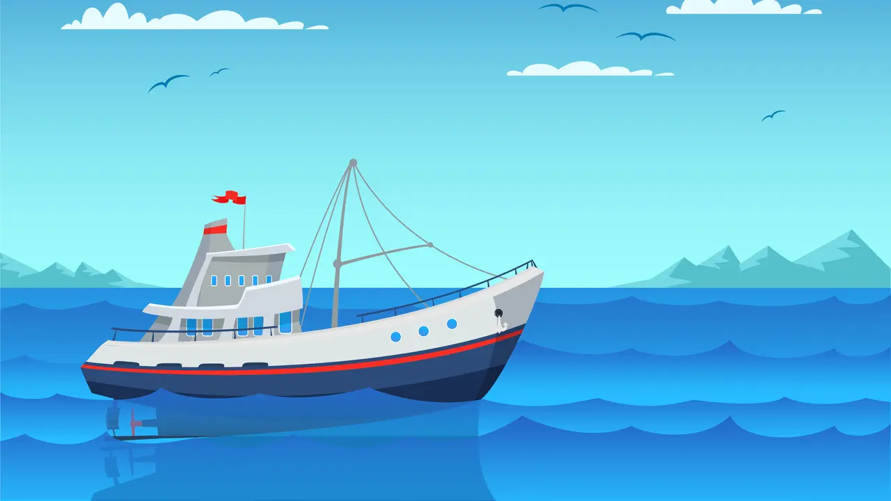 Ilustrasi poros maritim