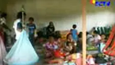 Ratusan kepala keluarga korban gempa bumi di tiga desa, Kecamatan Bunta, Kabupaten Bangai, Sulawesi Tengah, masih berada di lokasi pengungsian.