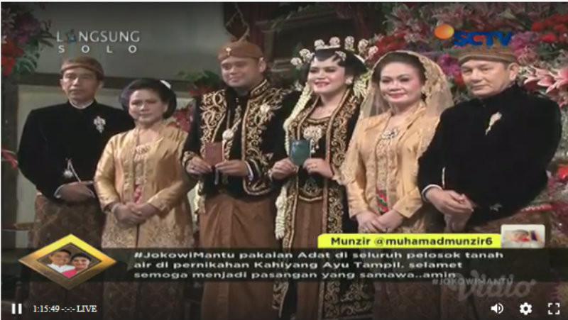 Busana Pengantin  Kahiyang Ayu di Mata Desainer Didiet 