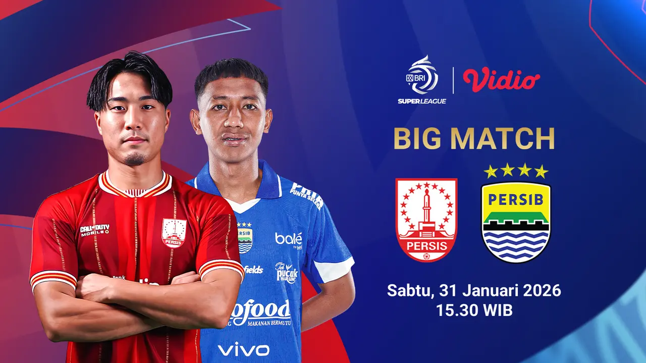 Saksikan Persis Solo vs Persib Bandung eksklusif di Vidio. (dok. vidio.com)