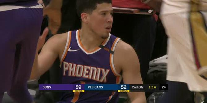 VIDEO : Cuplikan Pertandingan NBA, Pelicans 125 vs Suns 116