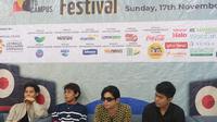 Juicy Luicy pada Konferensi Pers JGTC Fest di FEB Ui, Minggu 17 November 2024.